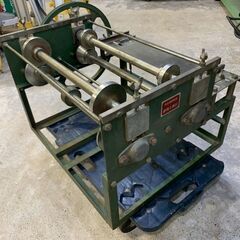 群機工業　手動式板金折り曲げ機　型式・詳細不明【中古品】