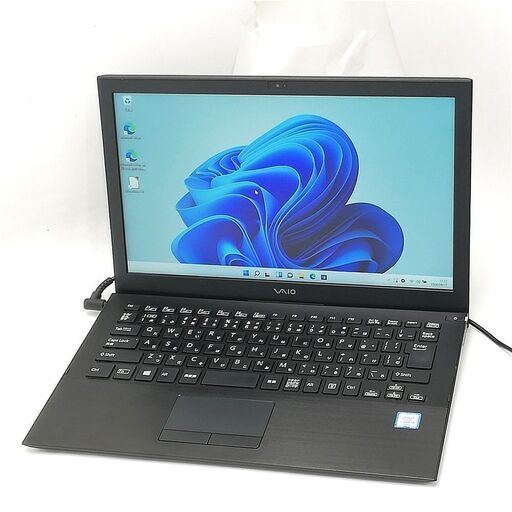 赤字覚悟 高速SSD Windows11済 フルHD 13.3型 ノートパソコン SONY VAIO VJPB11C11N 中古良品 第6世代i5 8GB 無線 Bluetooth カメラ Office