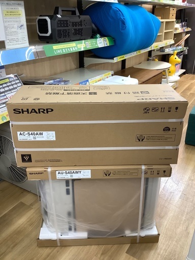 [トレジャーファクトリー大宮店] SHARP 壁掛けエアコン未使用品をご紹介します！