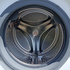 ★F1795【2021年★高年式】アイリスオーヤマ　ドラム式洗濯機FL81R-W