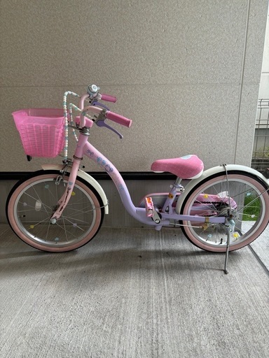 18インチ　プリンセス自転車