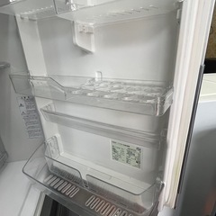 No.0214アクア冷蔵庫16年-355L 4ドア右開き