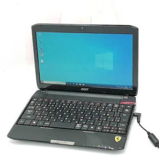激安 高速SSD Windows10済 11.6型 赤 ノートパソコン Acer Ferrari One 200 フェラーリ限定モデル 中古美品 AMD 無線LAN Webカメラ Office