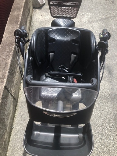 良好！ブリヂストン製子供乗せ電動自転車 買い物カゴ付き 元気な 