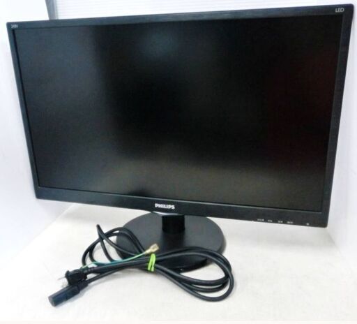④フィリップス　液晶モニター　243V5QHABA/11　動作良好　23.6インチ　HDMI対応　PCモニター　液晶ディスプレイ　フルHD　PHILIPS　2019年製
