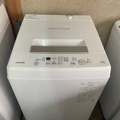 21年製 TOSHIBA 洗濯機 4.5k AW-45M9 ST