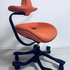 ウリドル iPole7 姿勢矯正チェア 美品 オレンジ
