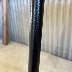 懐かしい！【木工屋の学校机】勉強机　テーブル　ヘリンボーン天板　つや消し黒