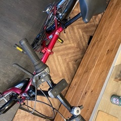 Jeep前後タイヤ・チューブ新品！】6段変速 20インチ折りたたみ自転車