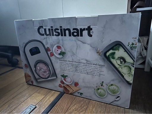 クイジナート ジェラート＆アイスクリームメーカー コンプレッサー内臓 Cuisinart ICE-100 Ice Cream Maker\n