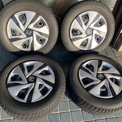 ホンダ★フリード 5穴 鉄ホイール 純正 185/65R15 ス...