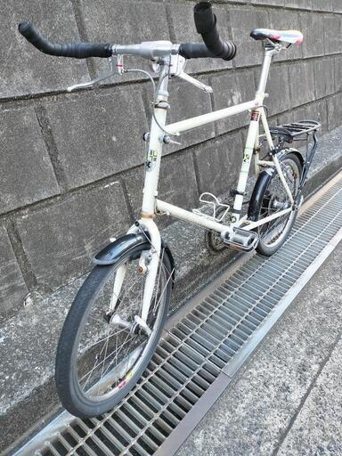 BRUNO ブルーノ　クロモリ　ミニベロ　20インチ　白 BRUNO ブルーノ クロモリ ミニベロ 20インチ 白 BRUNO(ブルーノ) 20型