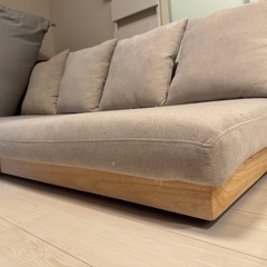 使用期間半年 二人掛けソファ