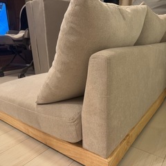 使用期間半年 二人掛けソファ