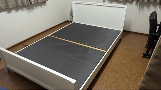 ニトリのセミダブルベッド【マットとベッド】