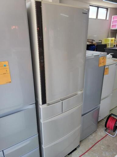 Panasonic　パナソニック　自動製氷付き　5ドア冷蔵庫　NR-E412V　中古　リサイクルショップ宮崎屋住吉店24.
