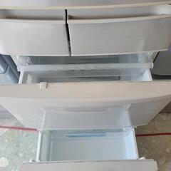 Panasonic パナソニック 自動製氷付き 5ドア冷蔵庫 NR-E412V 中古 