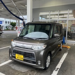 本日車検上がり　２４年　タントカスタムＸ　片側パワースライドドア