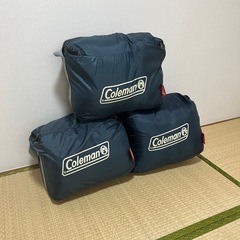 Coleman マルチレイヤースリーピングバッグ 3個セット