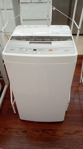 ★ジモティ割あり★ AQUA 洗濯機 4.5ｋｇ 19年製 動作確認／クリーニング済み TJ8609