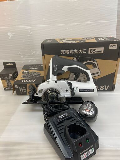 【中古】【動作OK】【店頭引取限定】DCM 85ｍｍ  10.8V充電式丸ノコ  T-CS108V　6,380円（税込）4752