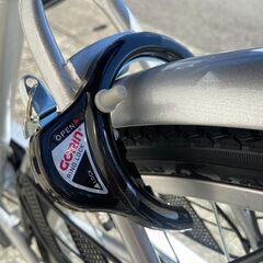 【新品★未使用】　ママチャリ　オートライト　 26インチ　シマノ製6段変速 シルバー