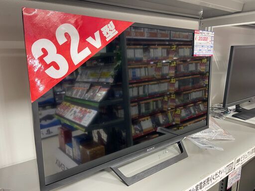 中古品のSONY製液晶テレビ・KJ-32W730E・2017年製です。