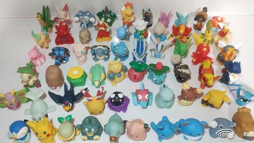 ポケモン指人形　60体