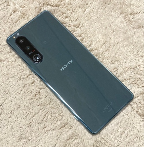 美品・訳あり【Xperia 5 III SOG05】128GB グリーン Sony スマホ 本体 エクスペディア