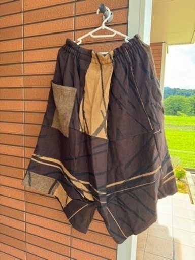 ヲリヲリ ダックス サルエルパンツ tamaki niime タマキニイメ ヲリヲリ ダックス サルエルパンツ tamaki niime タマキニイメ