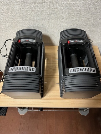 受け渡しする方決まりました。【引取歓迎】可変式ダンベル　26kg２個セット【配達要相談】