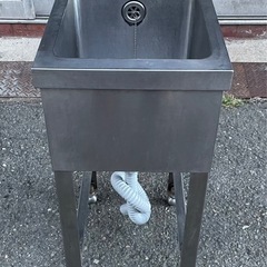 業務用 1槽シンク 幅350×奥450×高さ800(mm) 一層