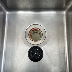 業務用 1槽シンク 幅450×奥600×高さ780+150(mm) BG付き バックガード付き 一層シンク 一層 1層 一槽 厨房機材 厨房機器 店舗用品 大阪