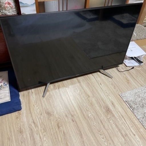 SONY BRAVIA 4K 液晶49型　KJ-49X8500F 2018年製　ジャンク品　画面割れ