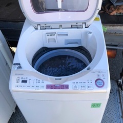 NO 470 ?福岡市内配送設置無料✨? シャープ 8/4.5kg洗濯