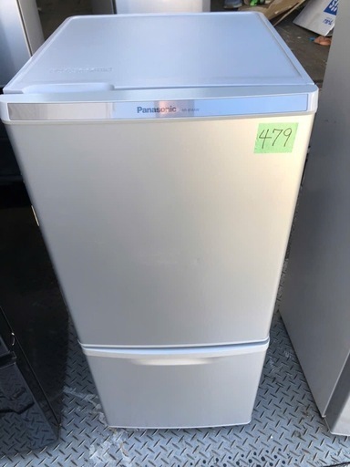 NO 479 福岡市内配送設置無料✨  NR-B14AW-S 冷蔵庫 138L パーソナル冷蔵庫 シルバー [138L /2ドア /右開きタイプ]
