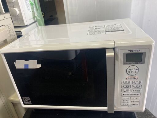 ☆中古￥8,800！TOSHIBA　電子レンジ　家電　ER-T16(W)型　2020年製　【BI116】