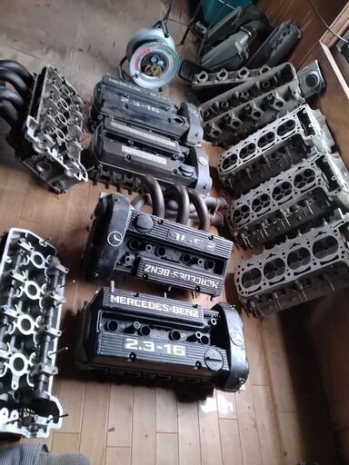 Mベンツ190E-16Vコスワースエンジン各種シリンダーヘツト販売 ベンツ