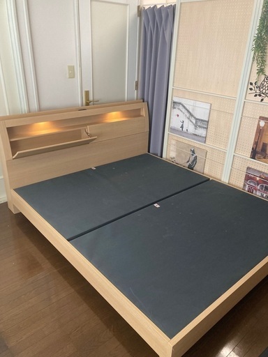 購入者決定済】無印良品のセミダブルサイズ収納ベッド 重く 購入者決定済】無印良品のセミダブルサイズ収納ベッド 重く