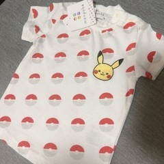 新品⭐︎モンポケ　ピカチュウTシャツ90cm