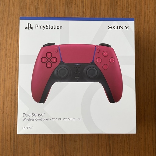 【新品未開】PS5 dualsense 純正 コズミックレッド コントローラー
