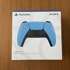 【新品未開】PS5 dualsense 純正 スターライトブルー コントローラー