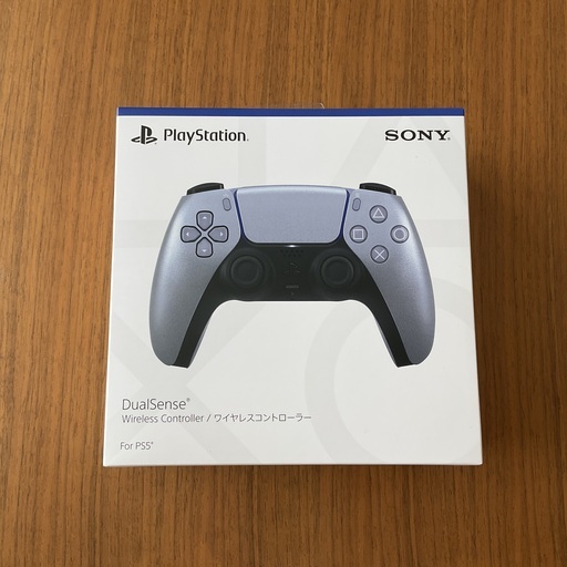 【新品未開】PS5 dualsense 純正 スターリングシルバー コントローラー