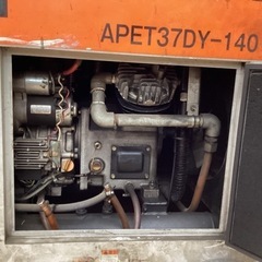 明治機械 コンプレッサー APET37DY-140 ジャンク品(動作未確認)
