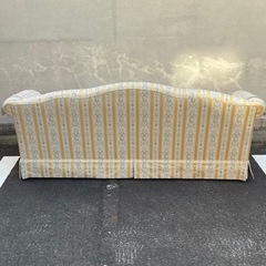 値下げ NA8164 ロココ調クラッシックソファ 3人掛けワイドソファ