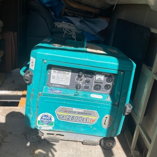 \n中古 デンヨー インバーター発電機 G A-2800ES-IV
