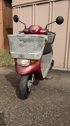 スズキ　レッツ4　前かごタイプ　デリバリーに！！　　原付50cc