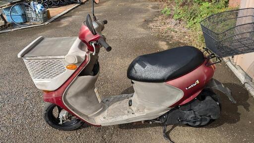 スズキ レッツ4 前かごタイプ デリバリーに！！ 原付50cc
