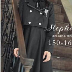 価格相談可中古 arisana ステファニー 卒業式 黒 160cm ５点セット