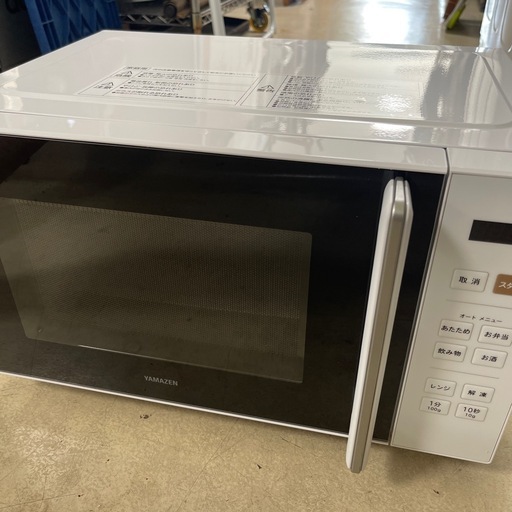 2024年　山善　フラット電子レンジ　極美品